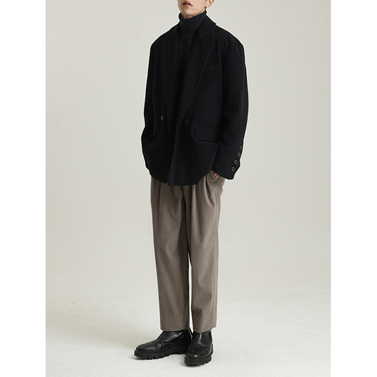 Herren Weitgeschnittenes Cord-Sakko mit breitem Revers und Pattentaschen Shop Nory