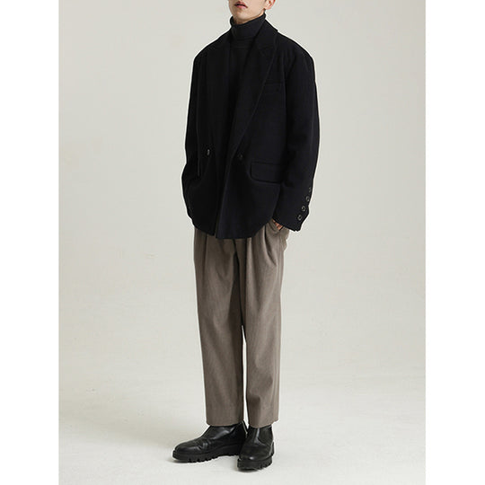 Herren Weitgeschnittenes Cord-Sakko mit breitem Revers und Pattentaschen Shop Nory