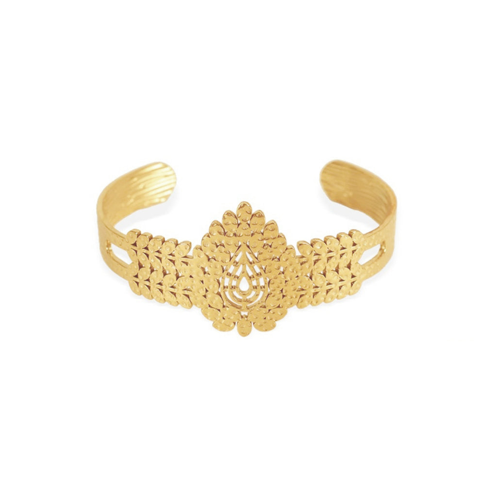 Damen Armreif mit kunstvollem, skulpturalem Design Shop Nory