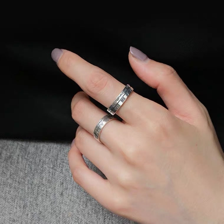 Damen eleganter und minimalistischer Silberschmuckring Shop Nory
