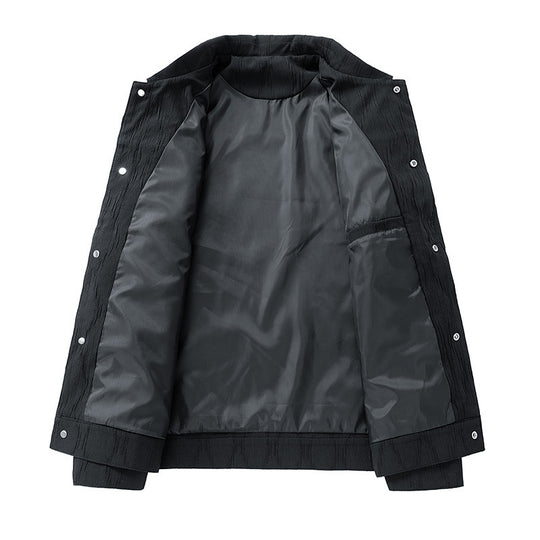 Herren Modische Jacke mit strukturiertem Gewebe Shop Nory