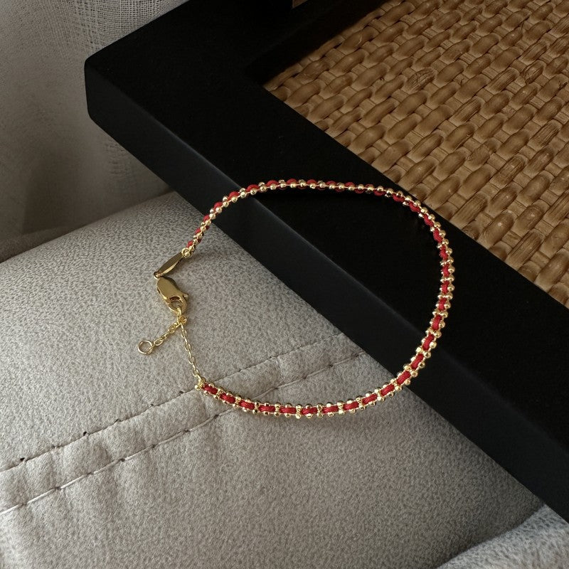 Damen elegantes und feines Perlenarmband Shop Nory