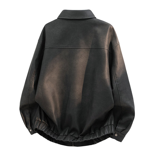Herren Freizeit Lederjacke Shop Nory