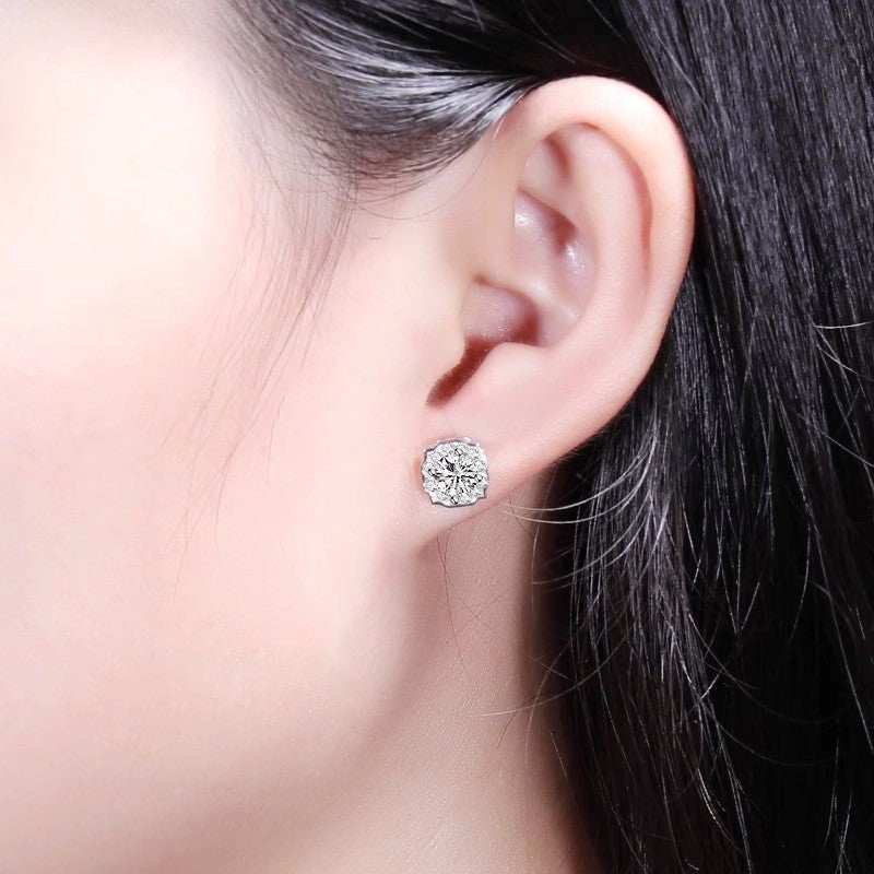 Damen Ohrstecker mit funkelndem Zirkonia-Shop Nory