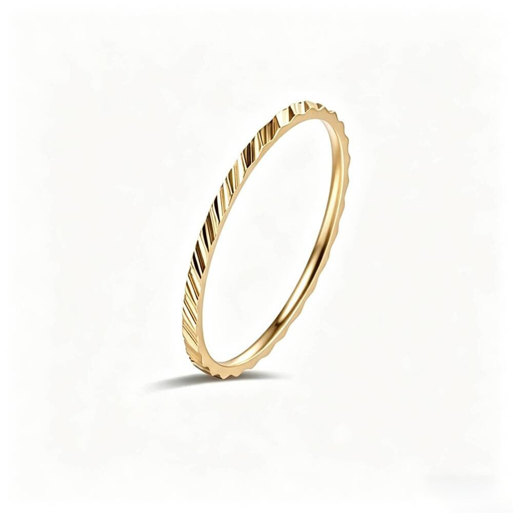 Damen Ring mit kunstvollem geometrischen Muster Shop Nory