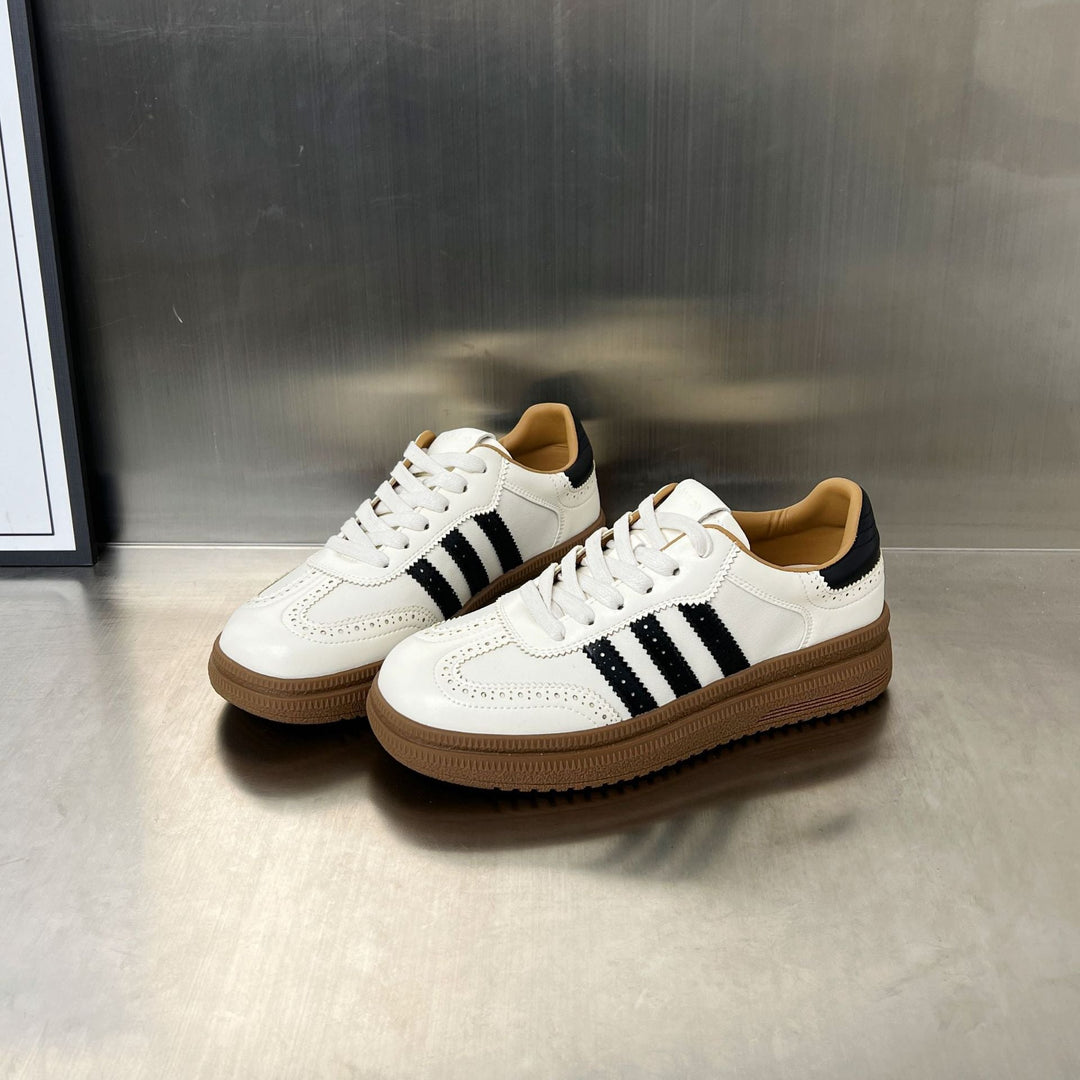 Damen sportliche Retro-Sneakers mit klassischem Design und atmungsaktiver Oberkonstruktion