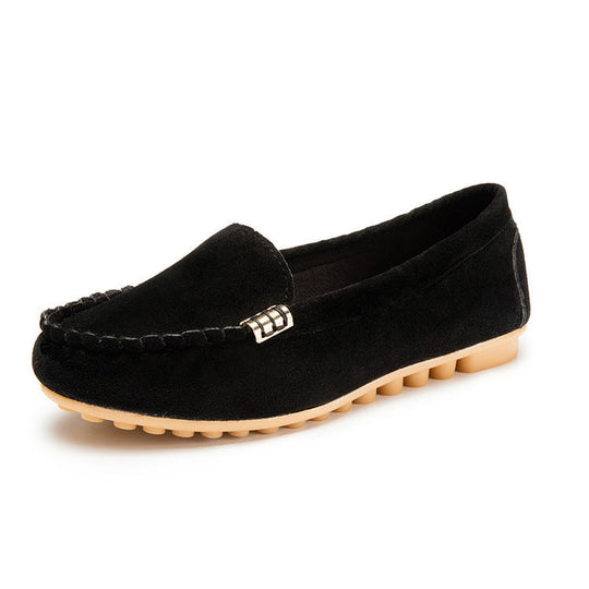 Damen Mokassin Slipper mit flexibler Sohle und modischem Design