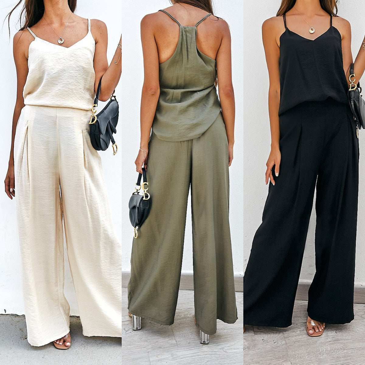 Damen luftiges Lagenlook Ensemble Shopnory