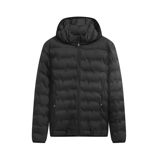 Herren Praktische Steppjacke mit Kapuze Shop Nory