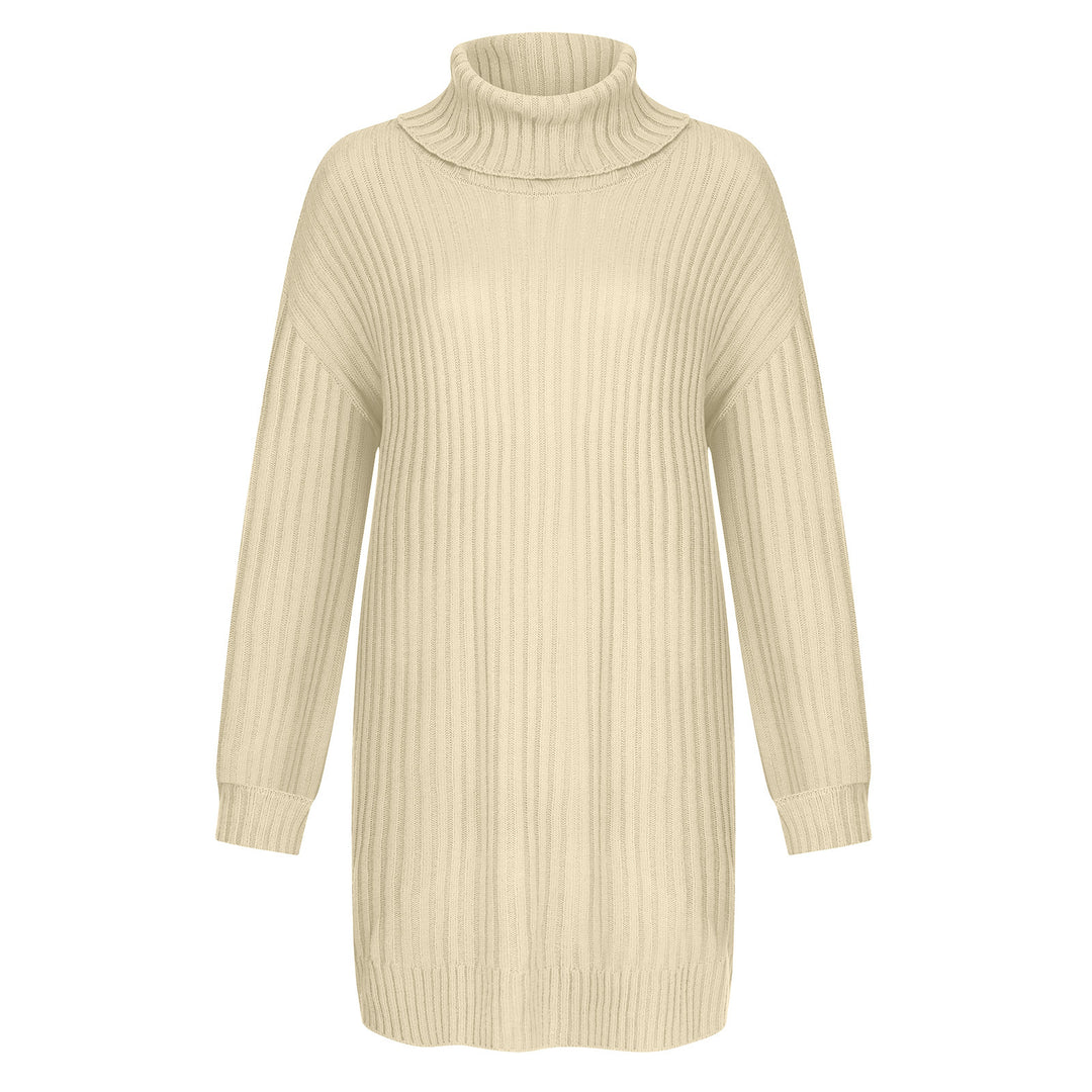 Damen Gerippter Rollkragen-Tunika mit kastigem Oversize-Schnitt Shop Nory