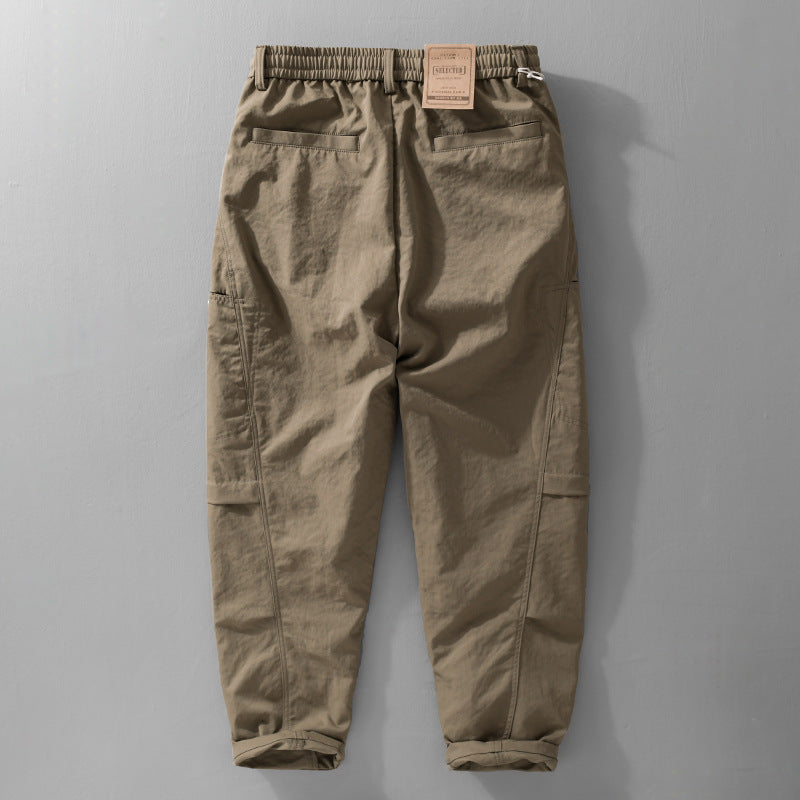 Herren Utility-Cargohose mit Kordelzugbund und seitlichen Pattentaschen Shop Nory