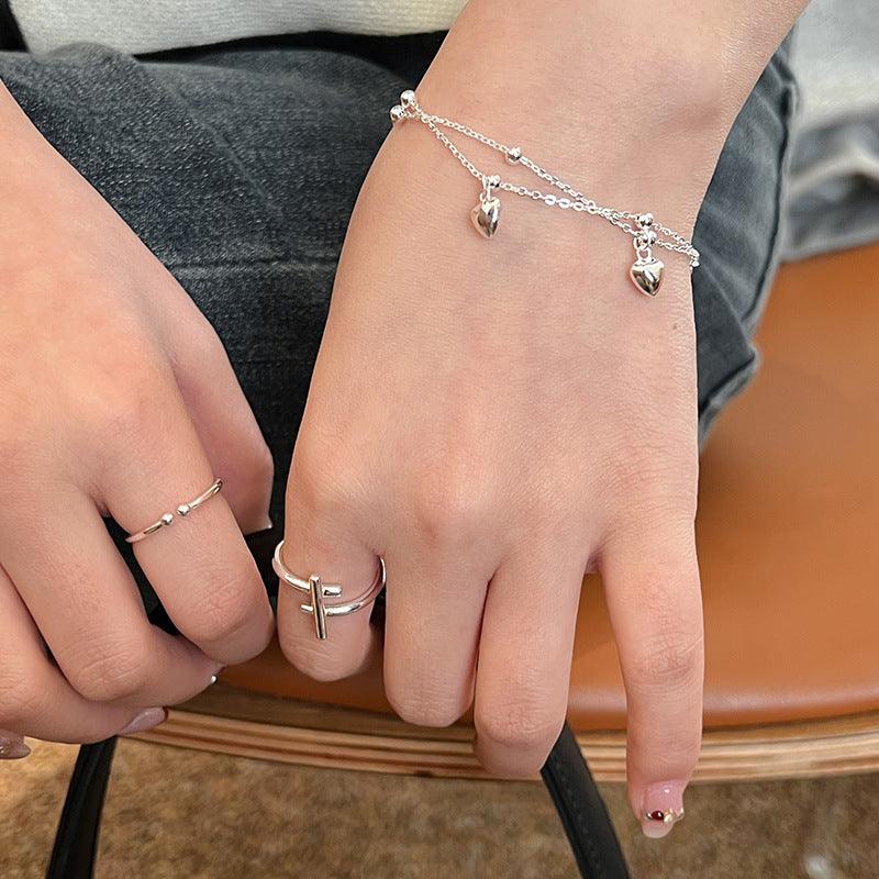 Damen Offener Ring mit modernem minimalistischen Design Shop Nory