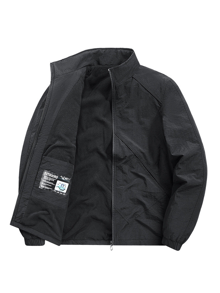 Herren Leichte Übergangsjacke mit Fleece-Futter Shop Nory