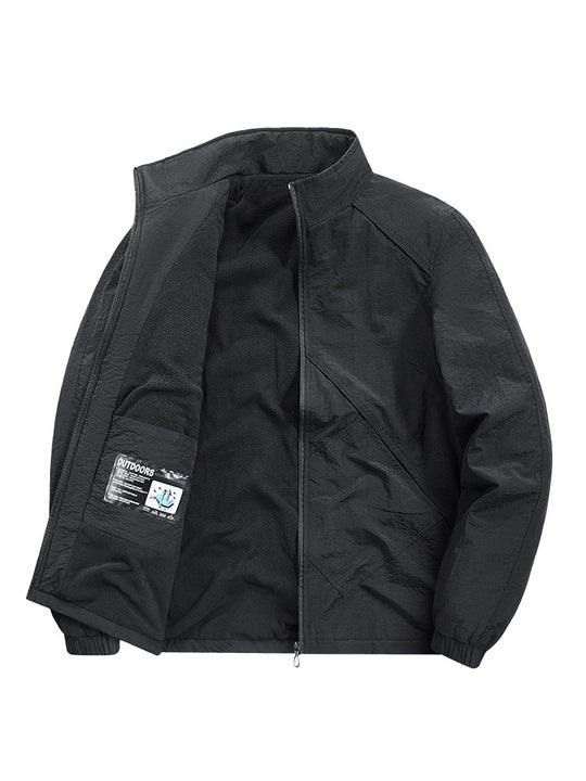 Herren Leichte Übergangsjacke mit Fleece-Futter Shop Nory