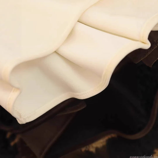 Damen Eleganter Maxirock aus hochwertigem Satin Shop Nory