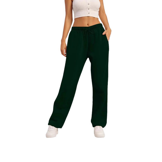 Damen nan weite High‑Waist Loungewear‑Jogginghose mit elastischem Bund Kordelzug und Seitentaschen Shop Nory