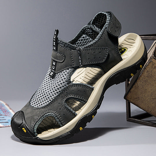 Herren Atmungsaktive Outdoor-Sandalen mit rutschfester Sohle Shopnory