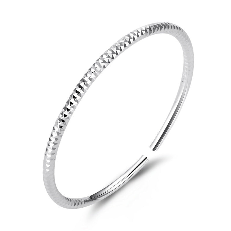 Damen filigraner Armreif mit geometrischem Muster Shop Nory