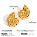 Damen Ohrhänger im eleganten Nautilus-Design aus hypoallergenem Edelstahl Shop Nory
