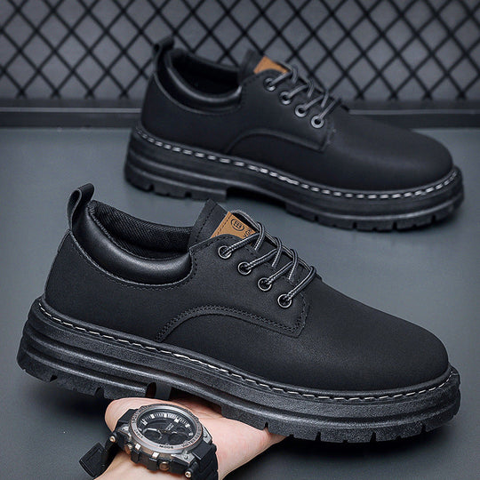 Herren Komfortable Schnürschuhe mit dämpfender Laufsohle Shopnory