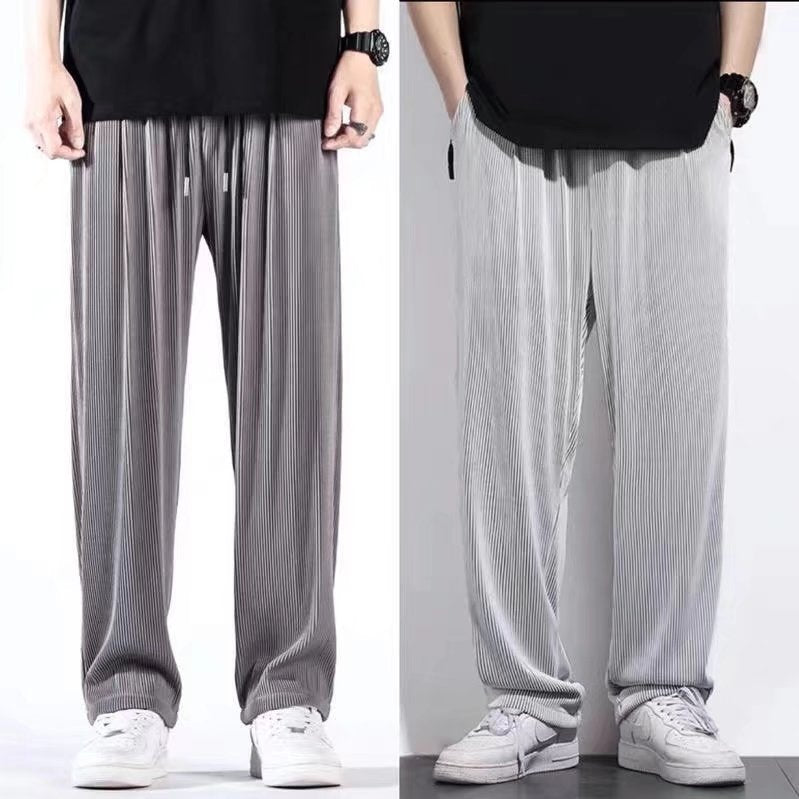Herren Legere Plissee-Hose Shop Nory