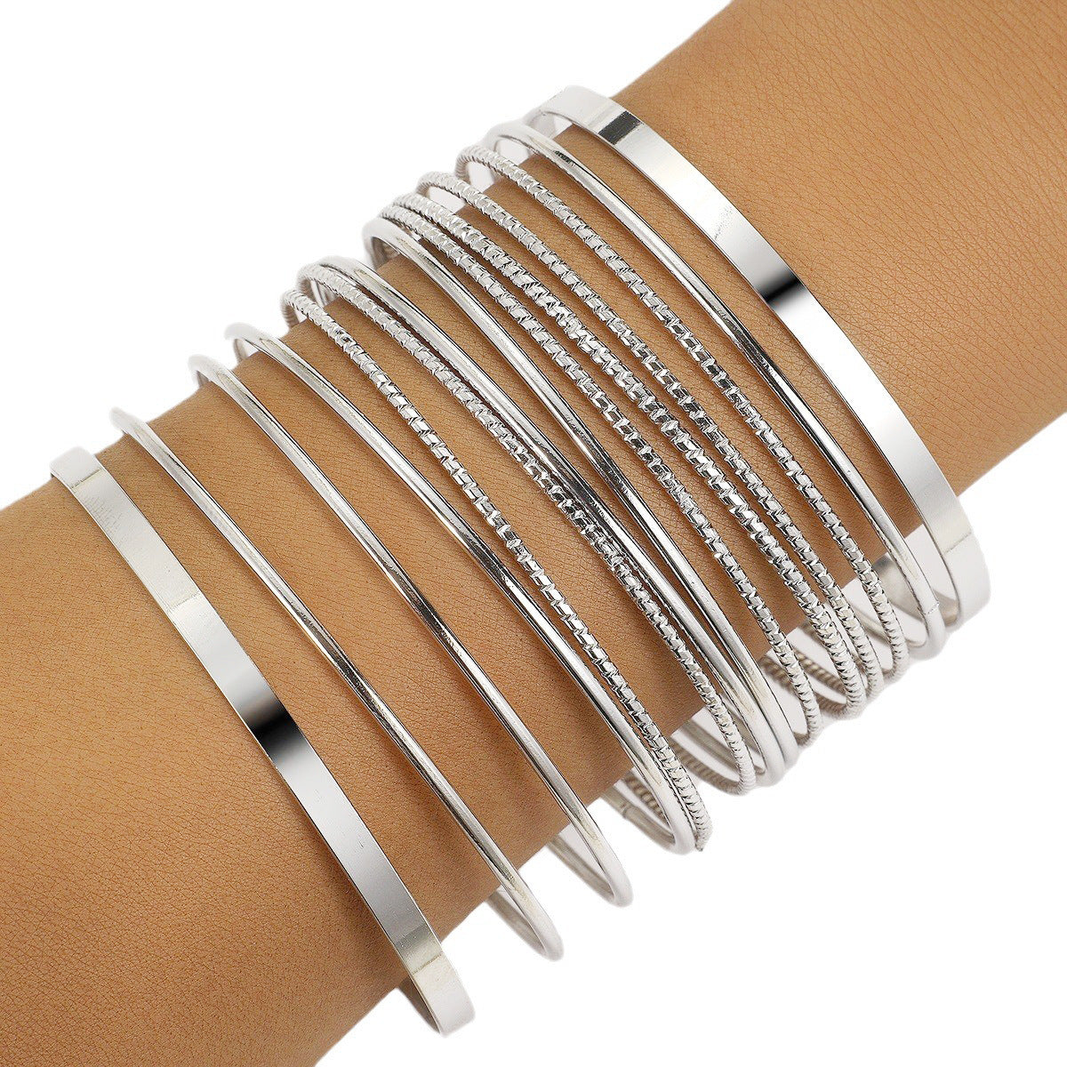 Damen Ring-Set mit kunstvollen Strukturen und stilvollen Verzierungen Shop Nory