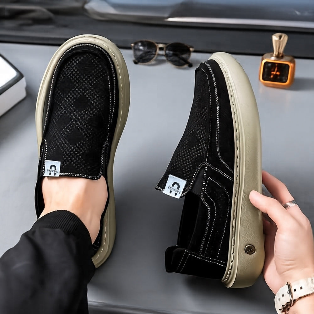 Herren Atmungsaktive und bequeme Slip-On Sneakers Shop Nory