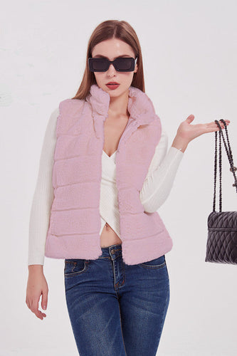 Damen Steppweste mit hohem Kragen und trendigem Schnitt Shopnory