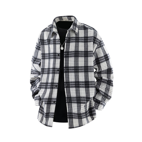 Herren Karierte Flanell Hemd