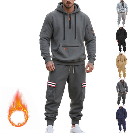 Jogginganzug Herren sportlich aus Sweatshirt und Hose