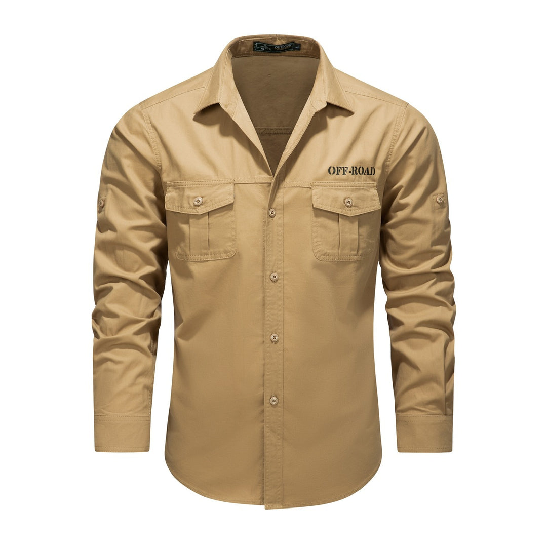 Herren Praktisches Freizeit-Hemd Shop Nory