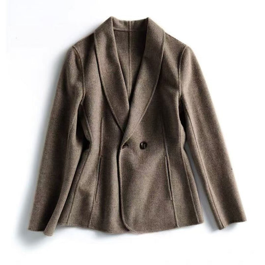 Damen Eleganter Wolle Blazer Shop Nory