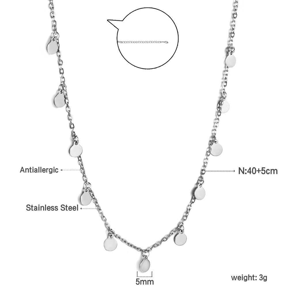 Damen Halskette mit filigranen Schmetterlingsanhängern aus Edelstahl Shop Nory