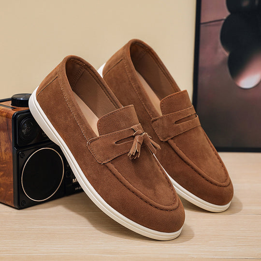 Herren Elegante Mokassins mit Quasten Shop Nory