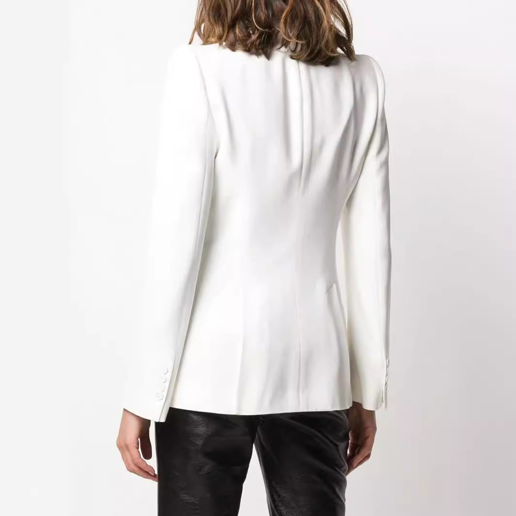 Damen Vegane Lederhose im Geradschnitt mit hoher Taille und dezentem Bootcut Shop Nory