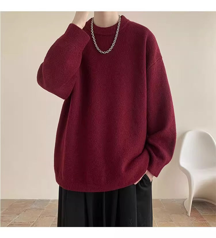 Unisex Oversized Kuschelpullover mit Rundhalsausschnitt Shop Nory