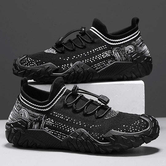 Damen Sportliche Wasserschuhe mit rutschfester Sohle und elastischem Snürsystem Shopnory