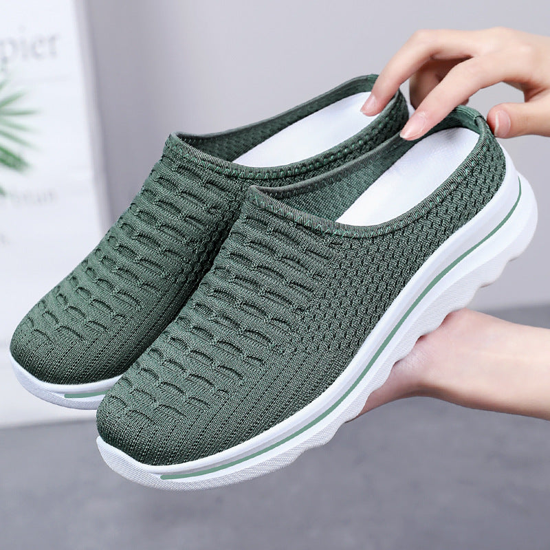 Damen nan nahtloser gestrickter Komfort-Mule mit atmungsaktivem 3D-Mesh-Oberteil und stoßdämpfender Leichtprofilsohle Shop Nory