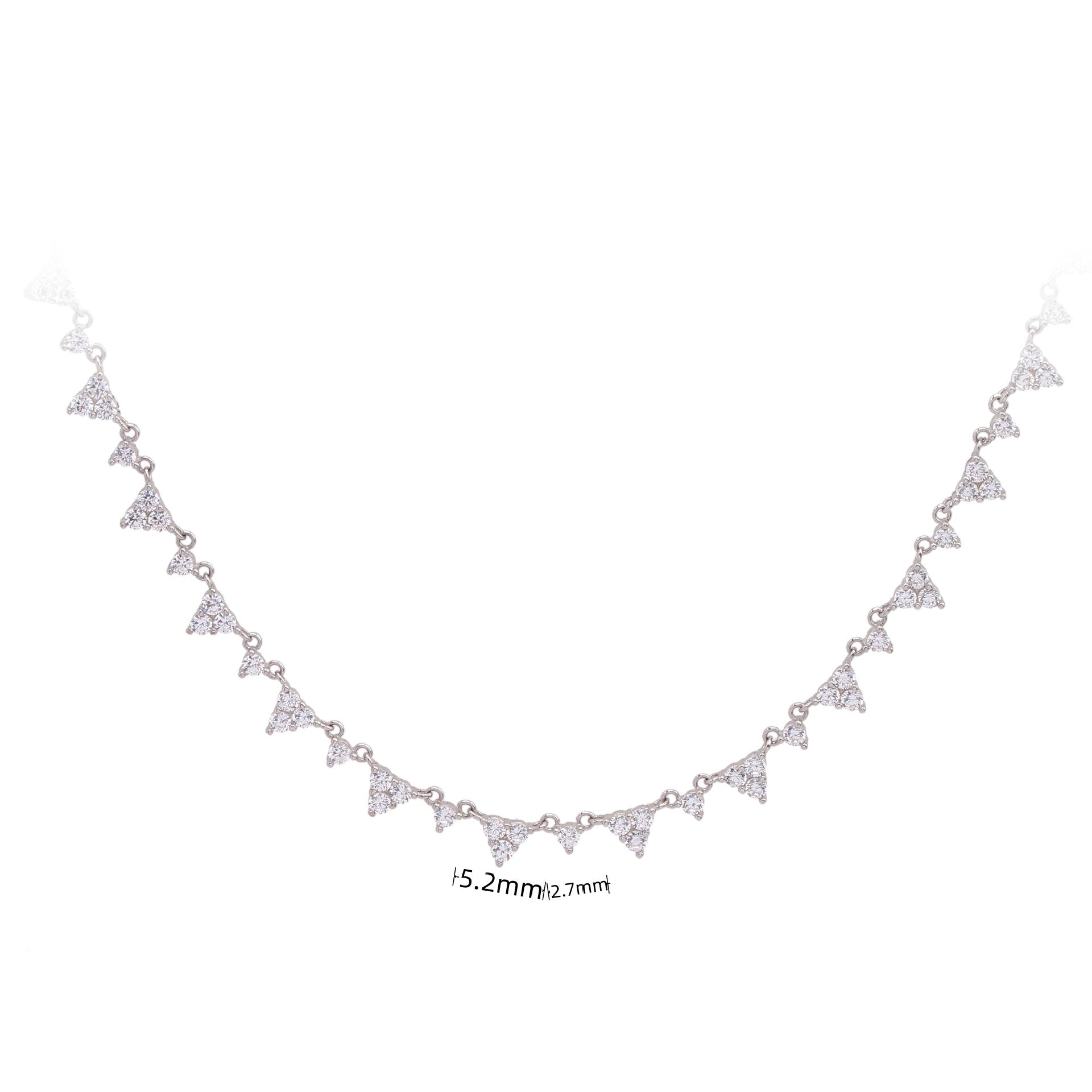 Damen Halskette mit funkelndem Zirkon-Anhänger in stilvollem Design Shop Nory