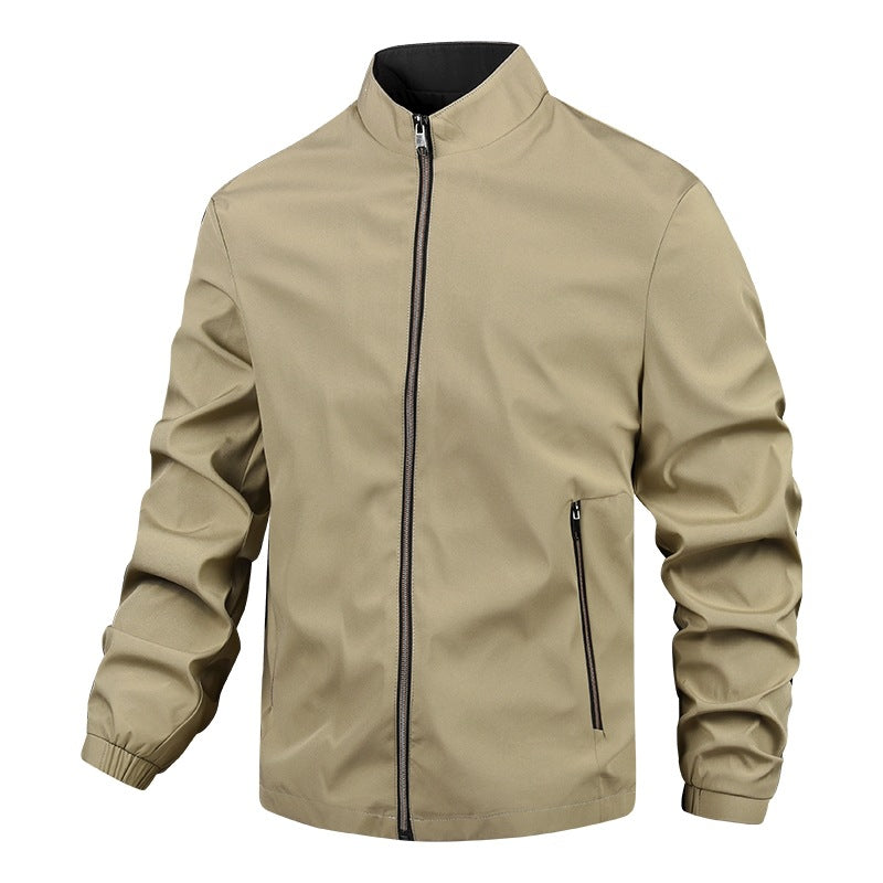 Herren Leichte Übergangsjacke mit hochgeschlossenem Kragen Shop Nory 1787738638