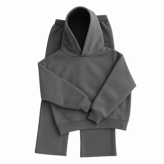 Damen Sportliches Hoodie-Set