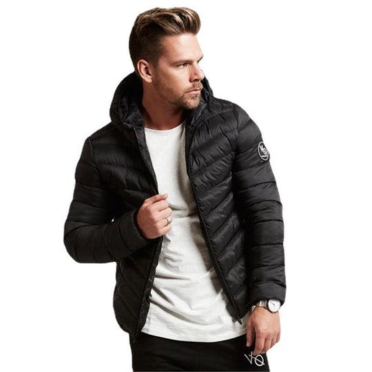 Herren leichte Daunenjacke