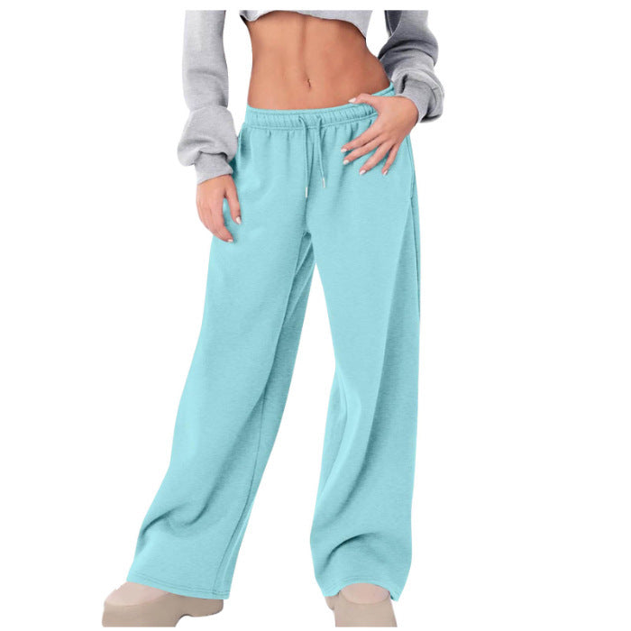 Damen nan weite High-Waist Relaxhose mit Kordelzug und verdeckten Seitentaschen Shop Nory