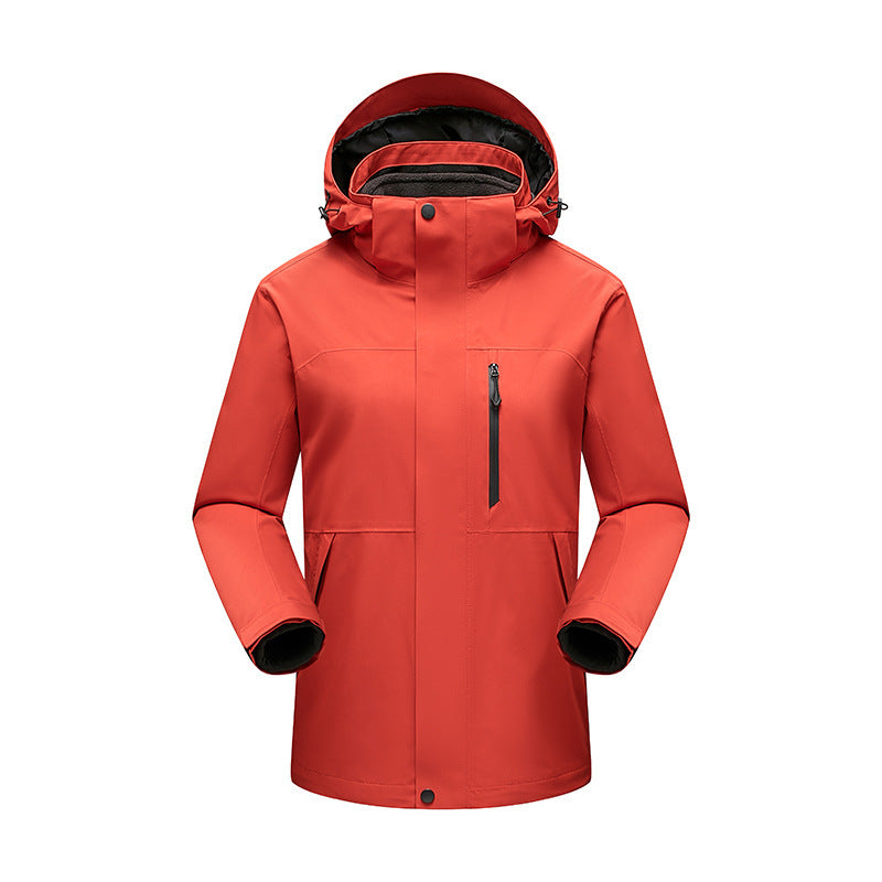 Herren Wasserabweisender Winterparka mit abnehmbarer Kapuze und getapten Nähten Shop Nory