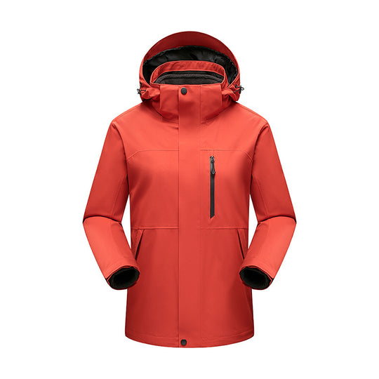 Herren Wasserabweisender Winterparka mit abnehmbarer Kapuze und getapten Nähten Shop Nory