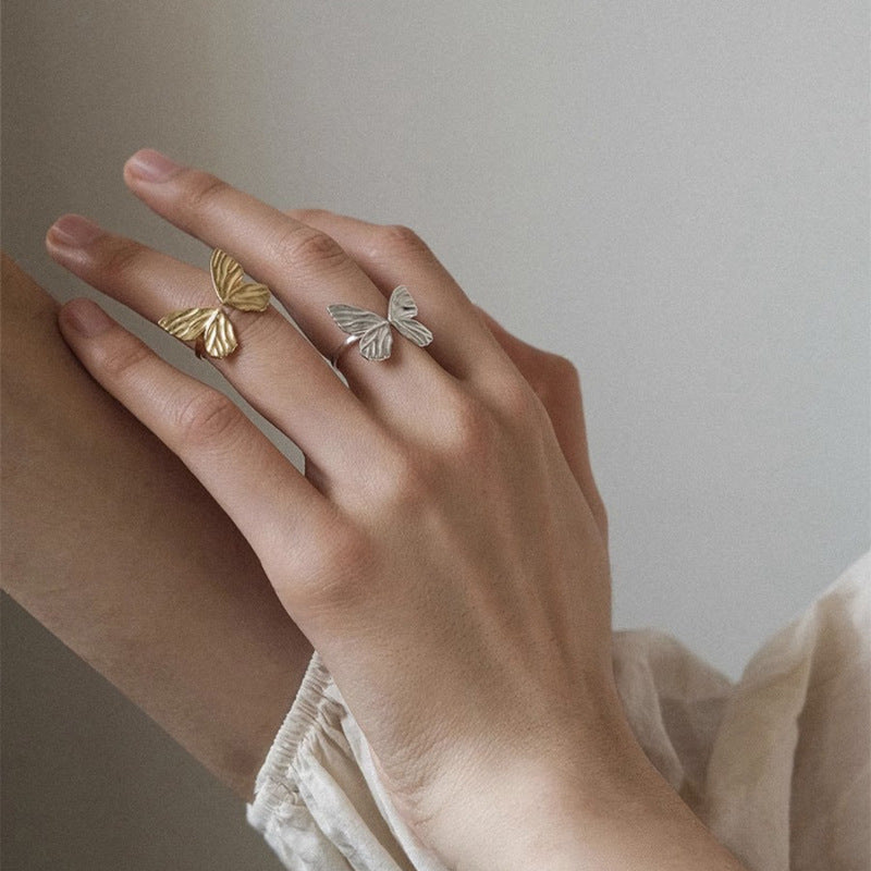 Damenring im eleganten Schmetterlingsdesign Shop Nory