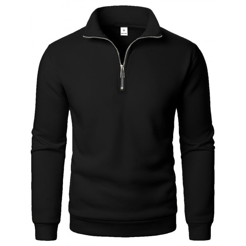 Herren Sportlicher Sweatpullover mit Stehkragen Shop Nory