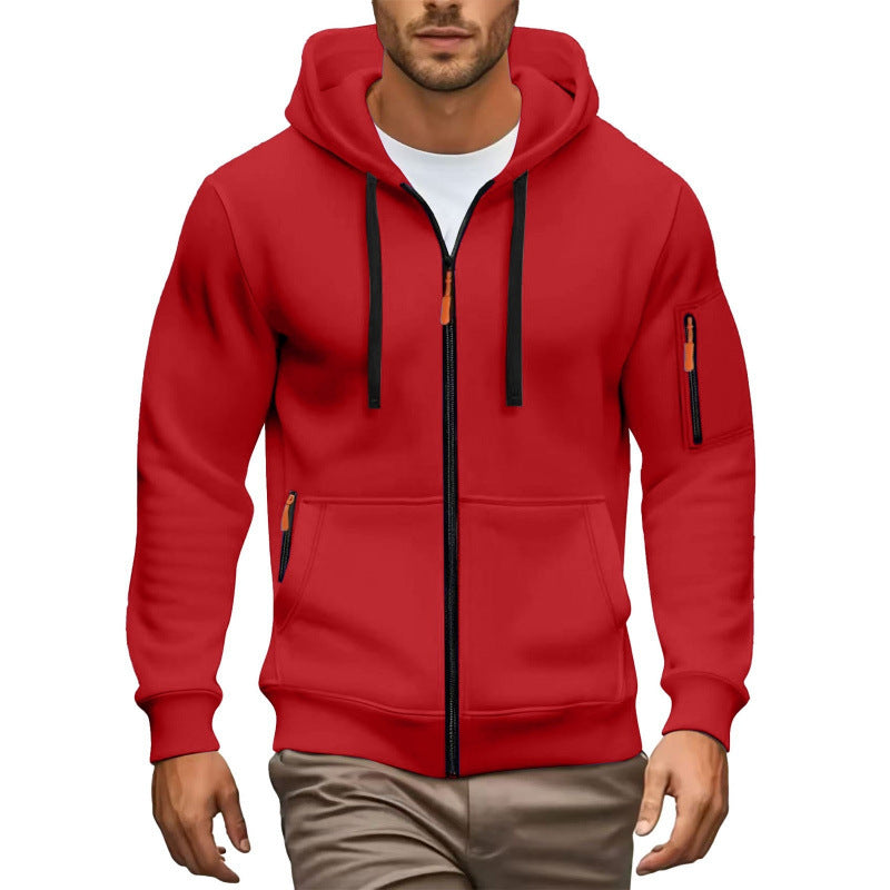 Herren Hochwertiger Zip-Hoodie Shop Nory