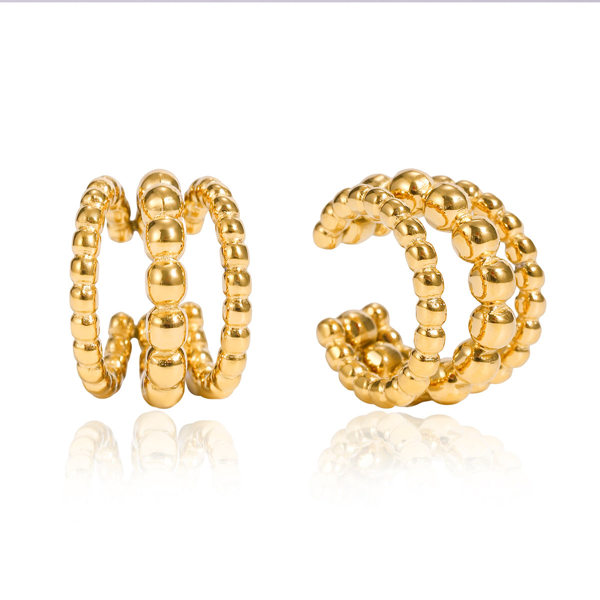 Damen Offener Ring mit kreativem Perlen-Design Shop Nory