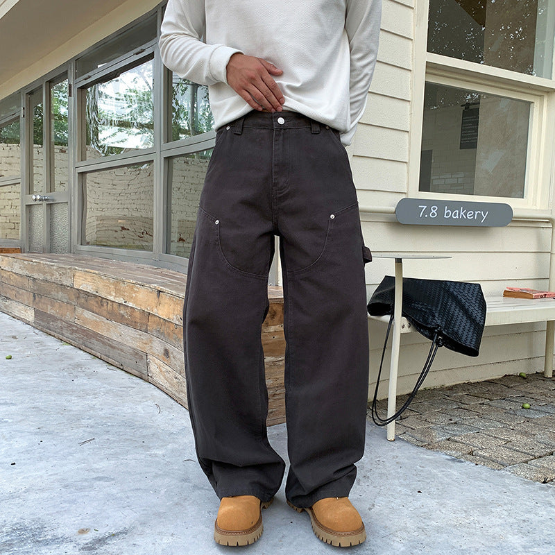 Herren Weite Handwerkerhose mit großen Cargo-Taschen Shop Nory